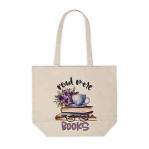 Read More Books Custom Tote Bag